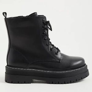 Torrid platform combat boot WW